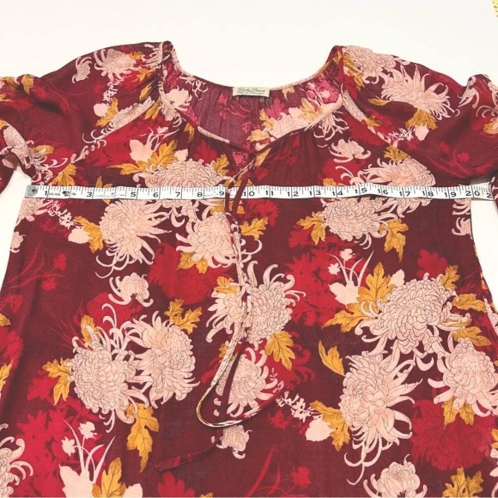 Lucky Brand Floral Balloon Sleeves - Picture 10 of 11
